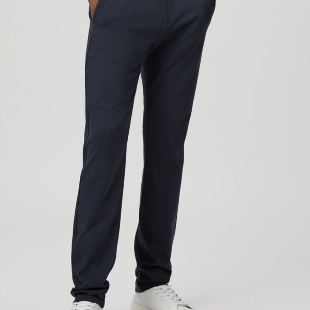 PAIGE Men's Dark Blue Chinos